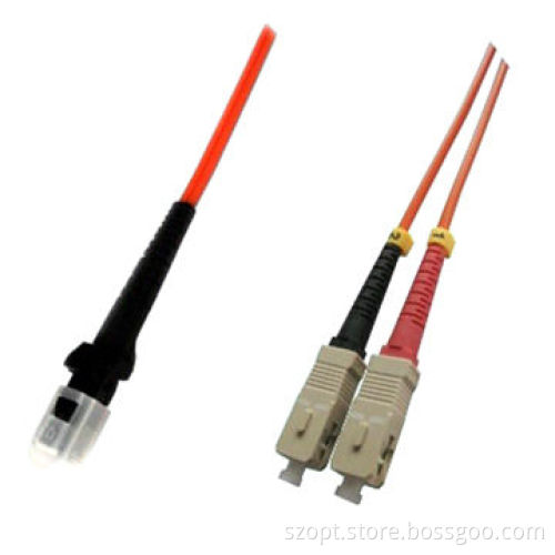 SC-MTRJ Multiple-mode Duplex Patch Cord with High Reliability, Cost Effective